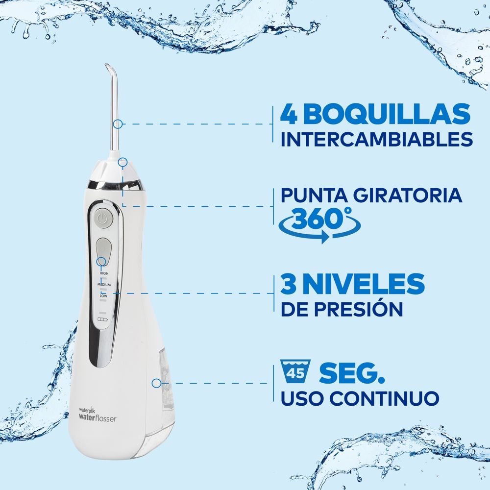 Waterpik® WP-580EU Cordless Advanced 2.0 IrrigadorImage2