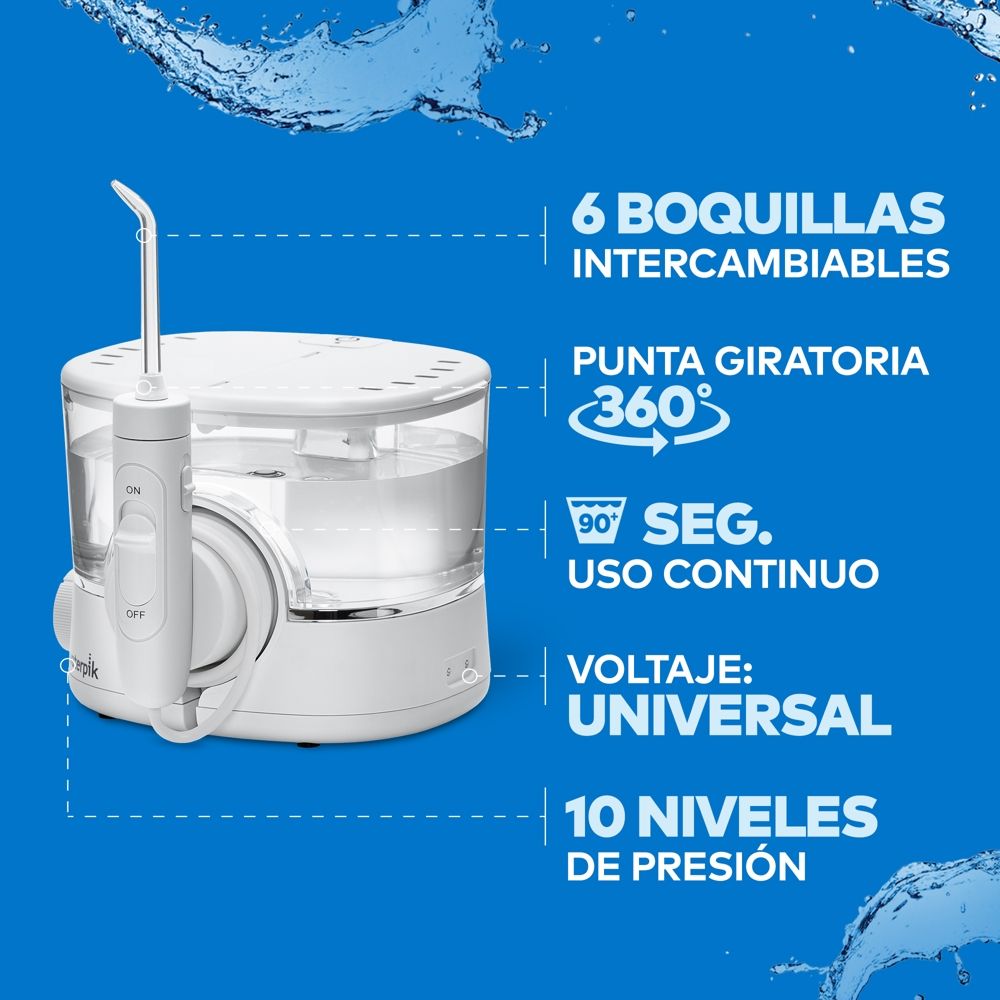 Waterpik® WF-11 ION Irrigador Bucal InalámbricoImage2