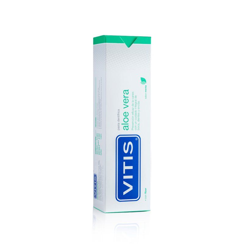 VITIS® aloe vera pasta dentífrica sabor menta