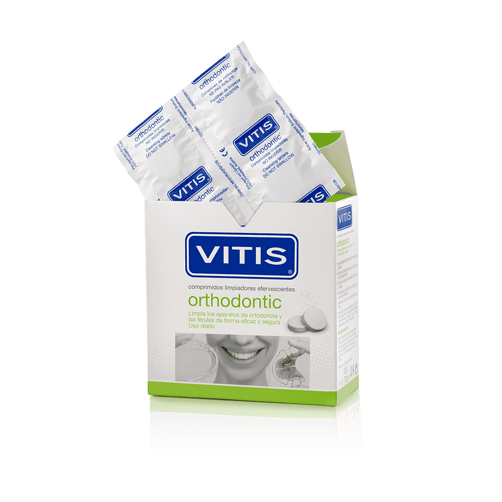 VITIS® orthodontic comprimidos limpiadores